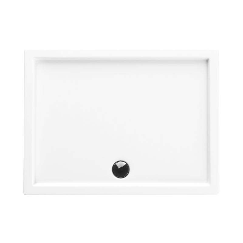 Brodzik do kabiny prysznicowej Ipsilon 90x80x5 cm biały Sensea