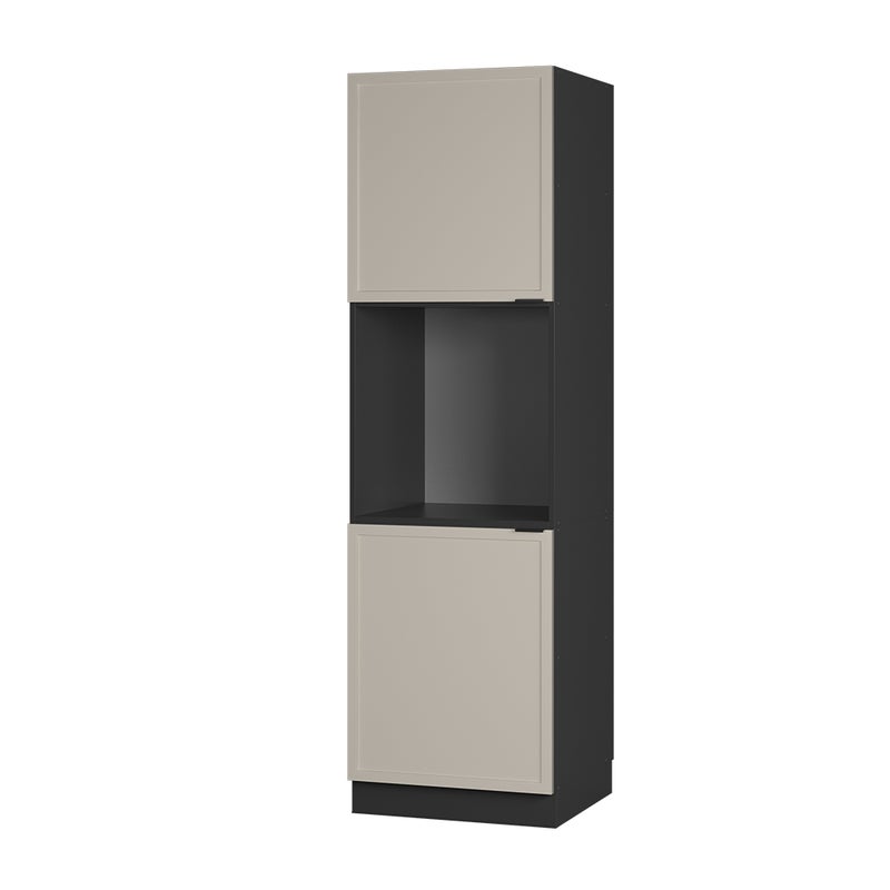 Vicco Szafka kuchenna Fame-Line, GreyBeige, 60 cm otwarty