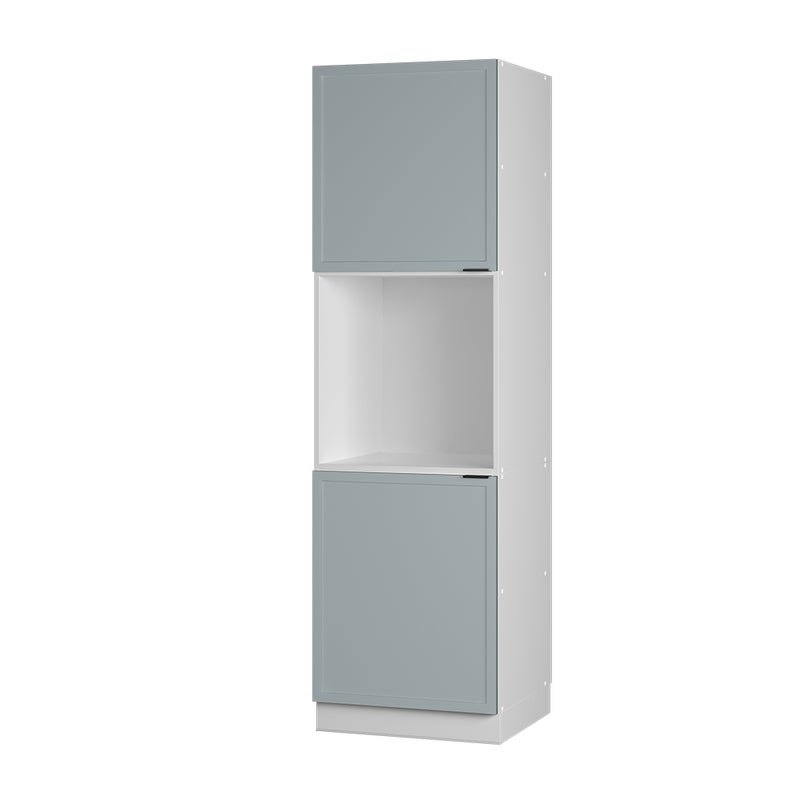 Vicco Szafka kuchenna Fame-Line, Jasnoniebiesko-szary, 60 cm z otwartą półką