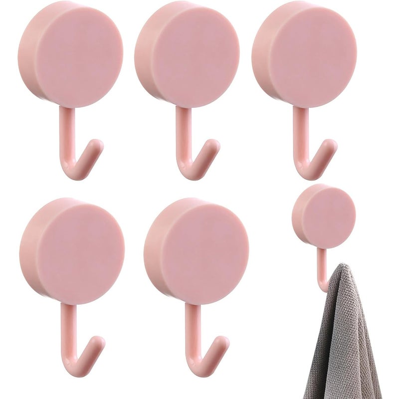 Zestaw 5 samoprzylepnych haczyków ściennych - Dekoracyjne haczyki ścienne do sypialni - Nie wymaga wiercenia - Haczyk na ręcznik - Montaż na ścianie