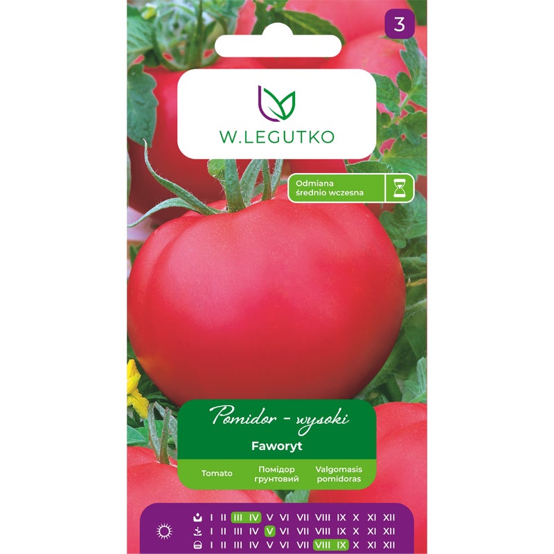 Pomidor wysoki Faworyt nasiona W.Legutko