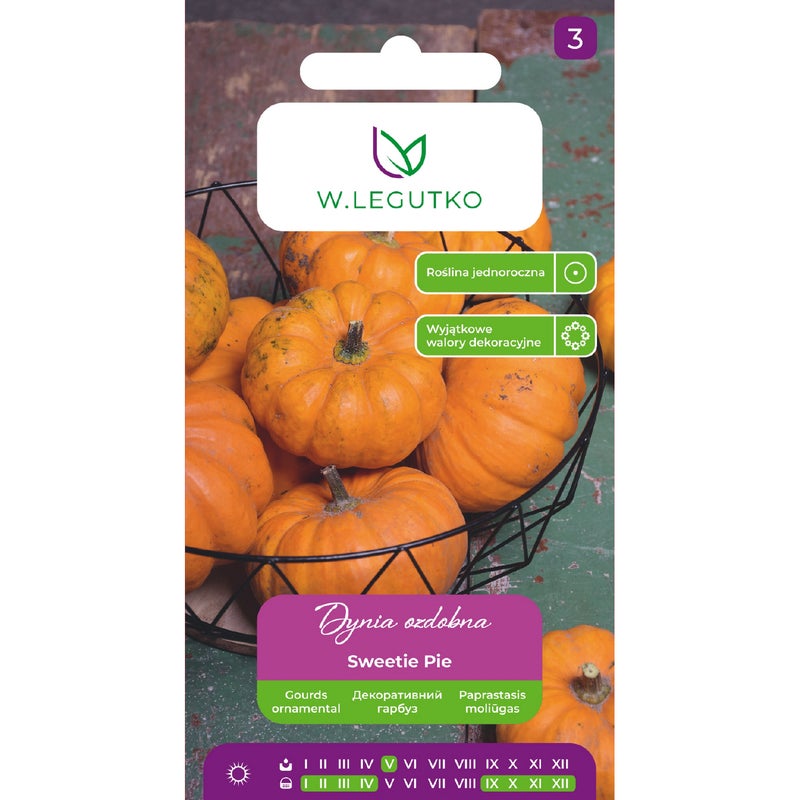Dynia ozdobna Sweetie Pie nasiona W.Legutko