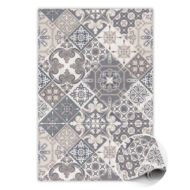 Mały dywan artystyczny wzór kreatywny, dywanik ozdobny winylowy do wnętrz 80x120 cm – Tulup