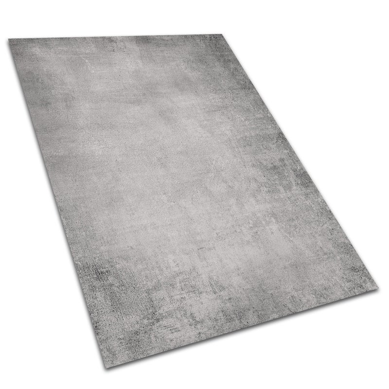 Mata winylowa beton minimalistyczny dywan winylowy do przedpokoju trwały 140x210 cm – Tulup