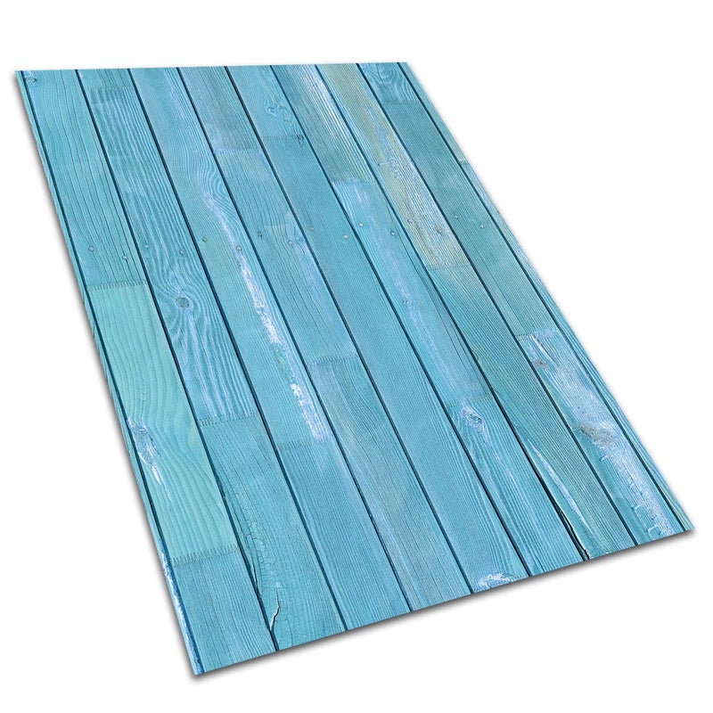 Mata winylowa niebieski motyw minimalistyczny dywan winylowy do łazienki nowoczesny 100x50 cm – Tulup