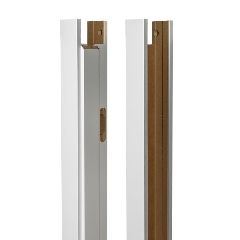 Baza lewa ościeżnicy regulowanej bezprzylgowa zakres 276-316 mm biała Laki Linea Pro, Almeria Pro, Mondo