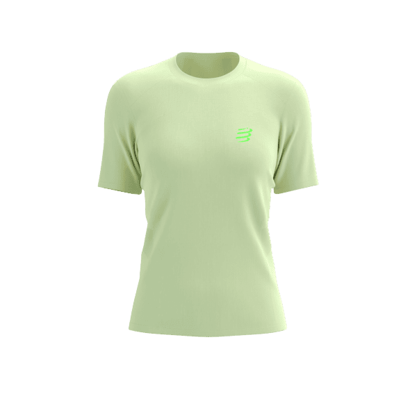 COMPRESSPORT Koszulka biegowa damska PERFORMANCE SS T-SHIRT lime