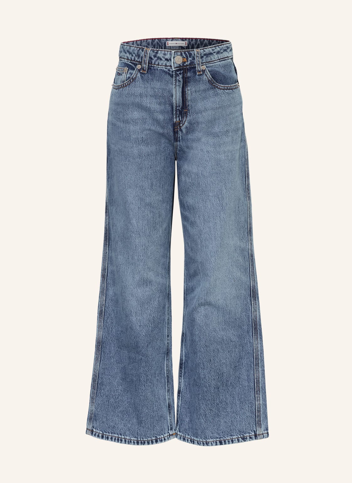 Tommy Hilfiger Dżinsy Z Szerokimi Nogawkami blau