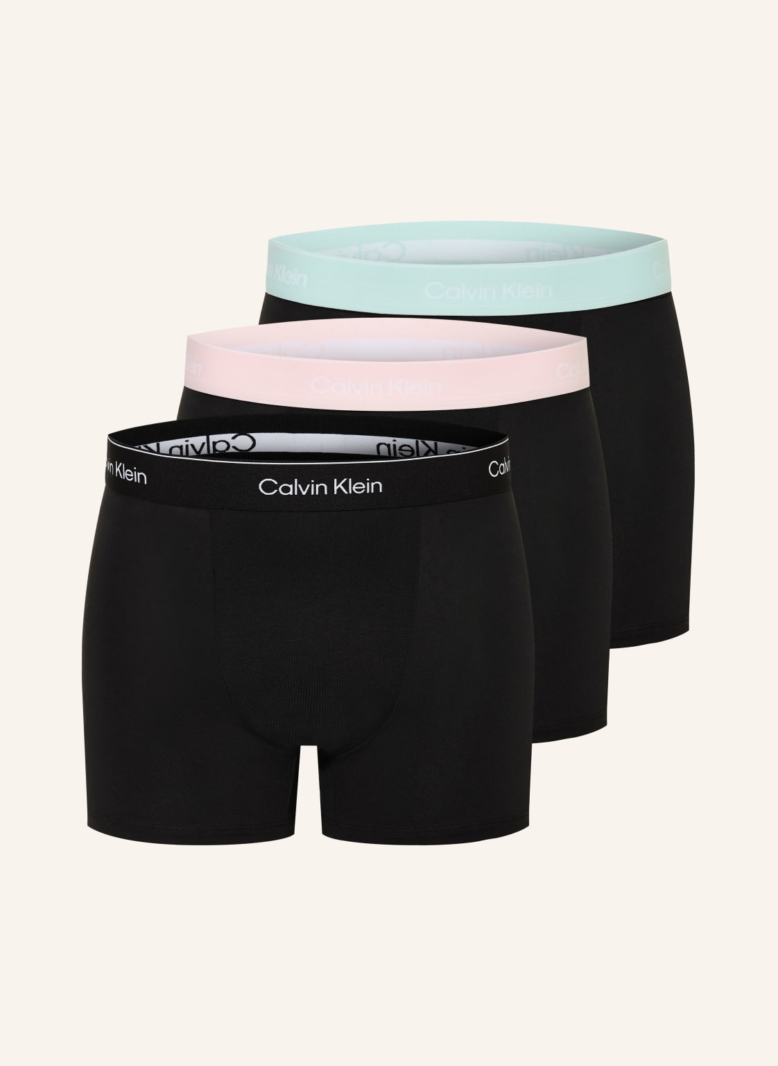 Calvin Klein Bokserki Icon Cotton Relaxed Fit, 3 Szt schwarz