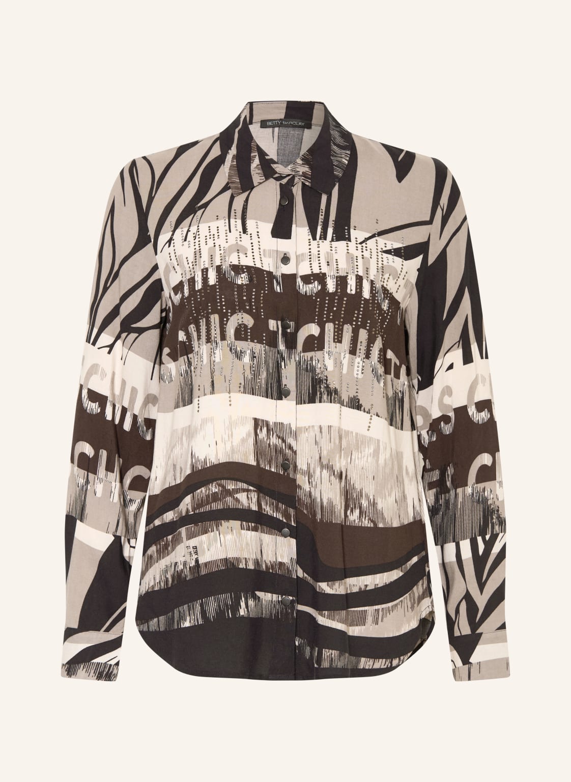 Betty Barclay Bluzka Z Kamieniami Ozdobnymi beige