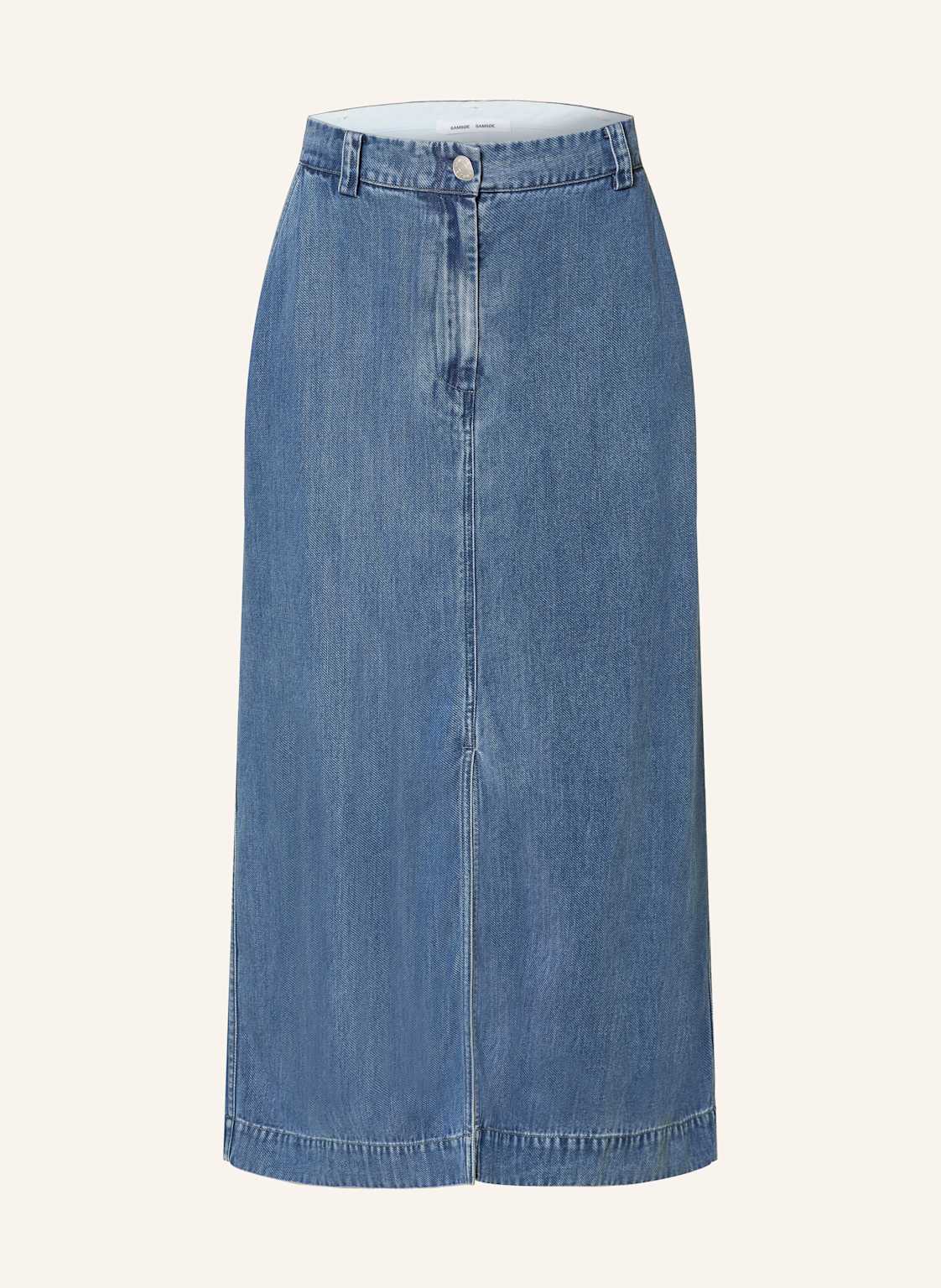 Samsøe Samsøe Spódnica Jeansowa Satoves blau