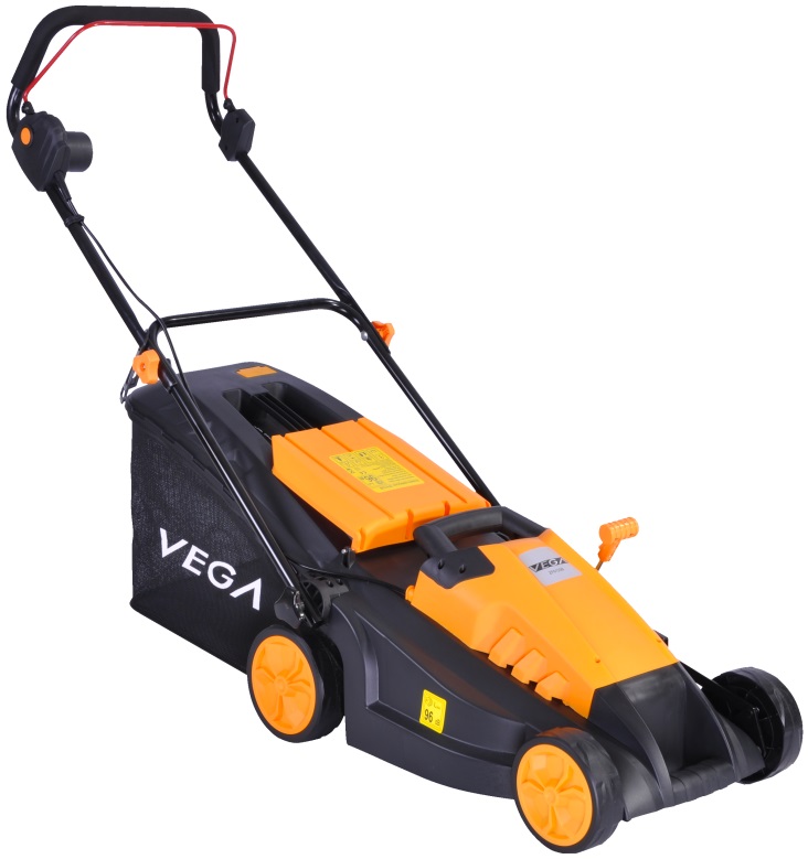 GRASS Vega ZF6123B KOSIARKA ELEKTRYCZNA DO TRAWY SILNIK INDUKCYJNY MIEDZIANE UZWOJENIE 1600W / 38cm EWIMAX