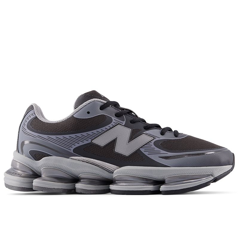Buty unisex New Balance U2000420 - czarno-ganatowe