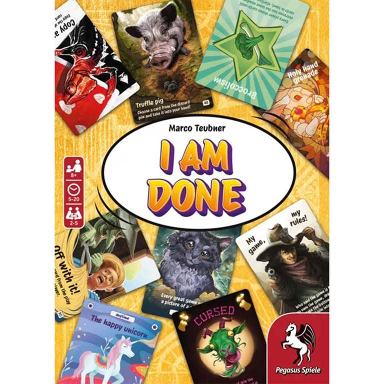 Asmodee I am done Gra karciana