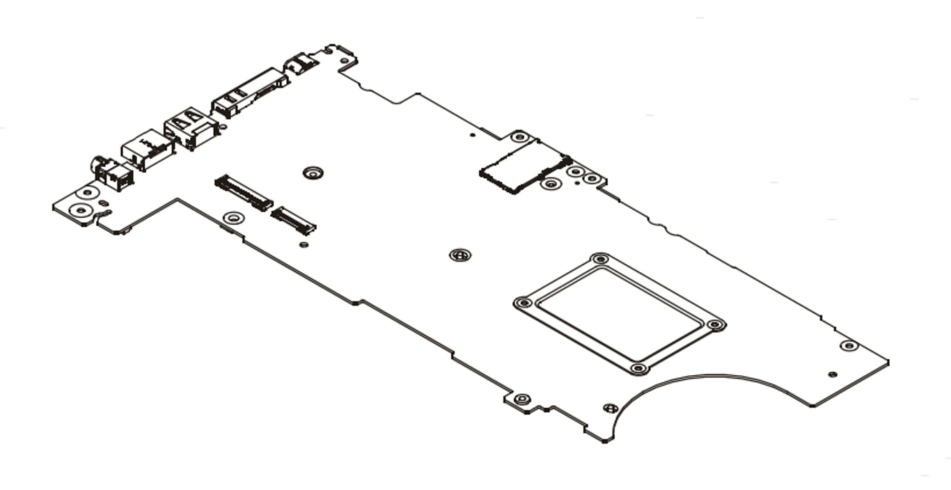 Lenovo FRU01HX898 części zamienne do notatników Płyta główna