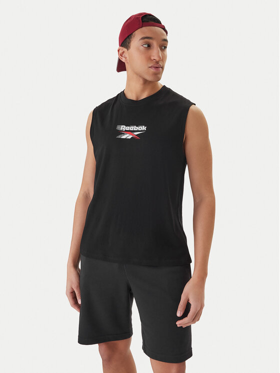Reebok Tank top Bradshaw RK25560CCM Czarny Regular Fit