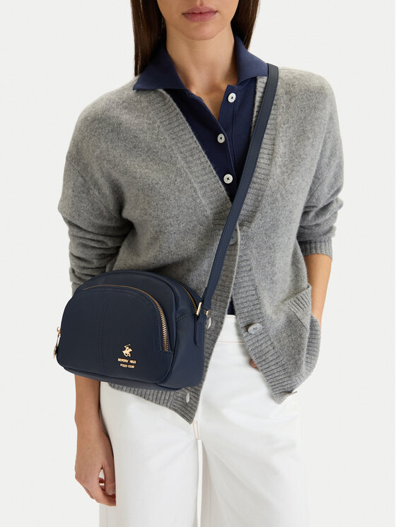 Beverly Hills Polo Club Torebka CEO-BHPC-C-013-09 Granatowy