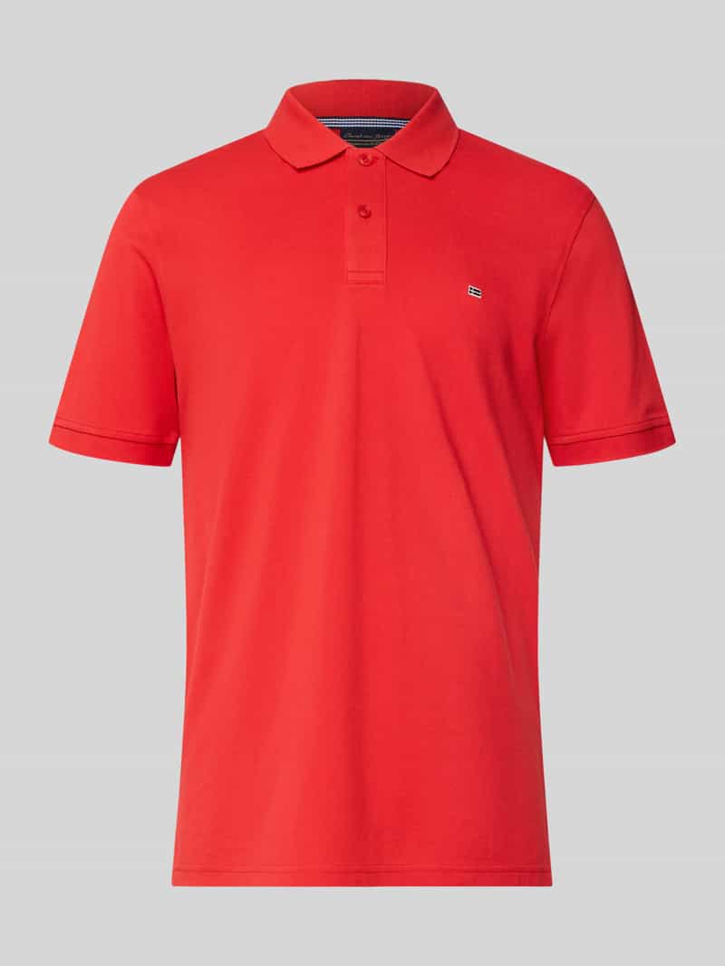 Koszulka polo o kroju regular fit z haftem