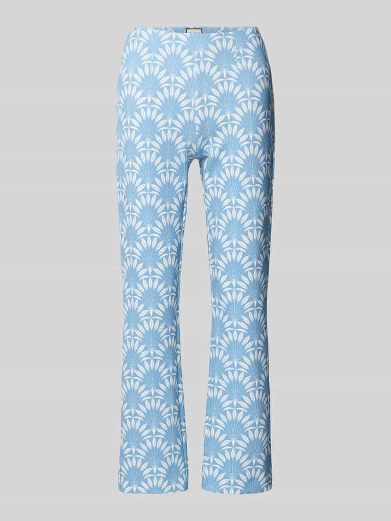 Spodnie materiałowe z dodatkiem streczu model ‘CINDY’