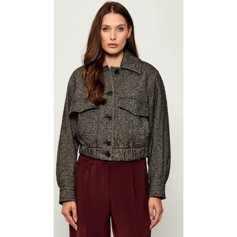 Marella SPORT Kurtka NILLA Relaxed fit z dodatkiem wełny