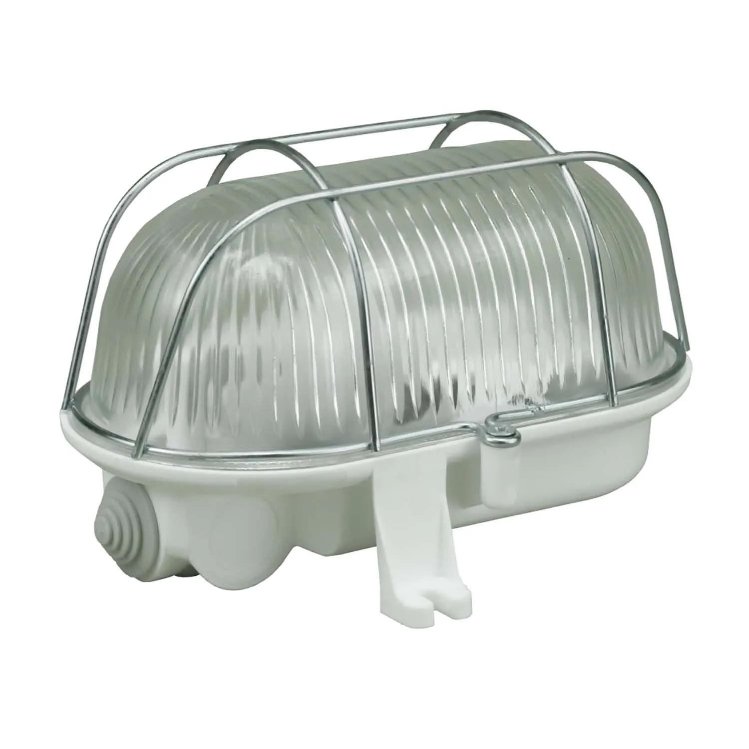Düwi Oprawa kanałowa OVAL 1xE27 100W PC popielata
