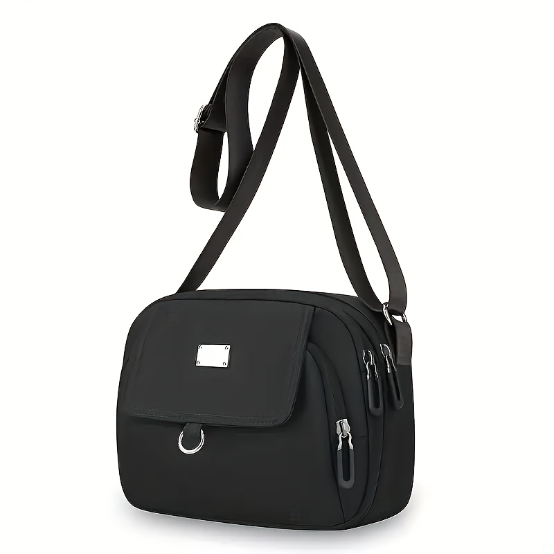 TEMU Cross-border Direct 2025 Hurtowa Torba Damska, Nylonowa Torba na Ramię i Przez Ramię, Antykradzieżowa Mała Torba Casual