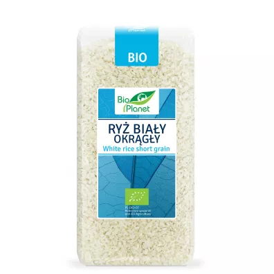 Bio Planet Ryż biały okrągły 500 g Bio