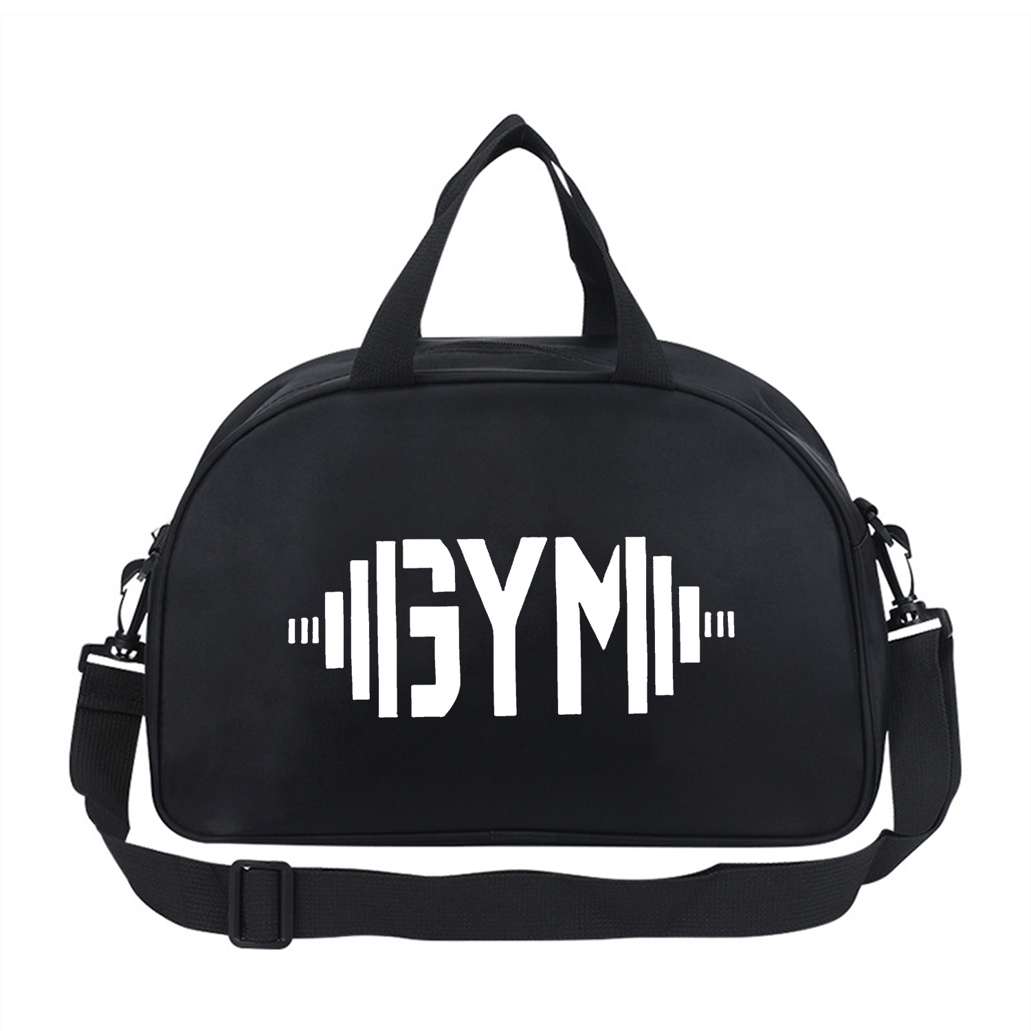 TEMU Torba Gimnastyczna z Nadrukiem, Torba do Tańca z Nylonu, Wielofunkcyjna Torba Kurierska, Torba Podróżna na Czas Wolny, Sportowa Torba Fitness,