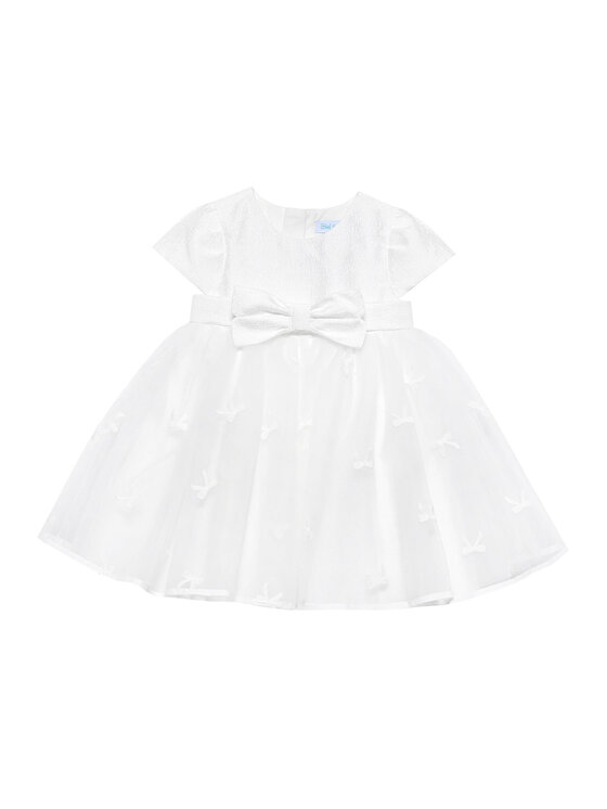 Abel & Lula Sukienka elegancka 5003 Écru Regular Fit