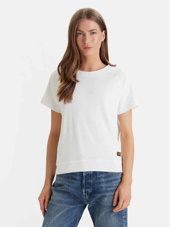 G-Star Raw T-Shirt D24512-D976 Biały Regular Fit