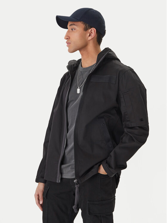 G-Star Raw Kurtka przejściowa Batt D26502-5126 Czarny Regular Fit