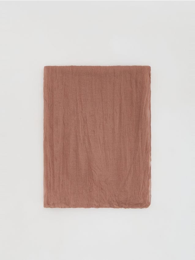 Reserved - Gładki szal - brudny róż