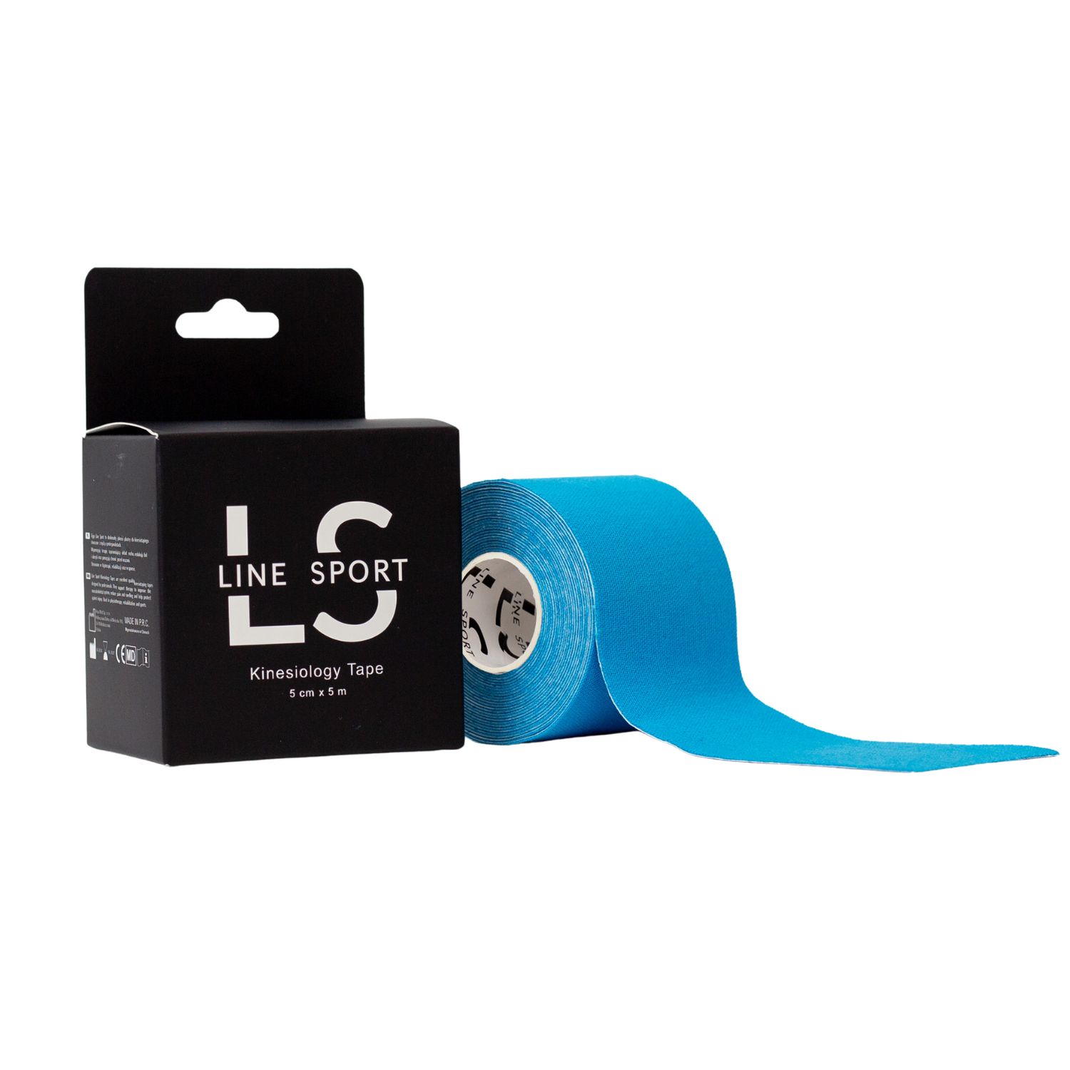 Acus Med Line Sport Tape, taśma do kinesiotapingu, niebieska, 5 cm x 5 m