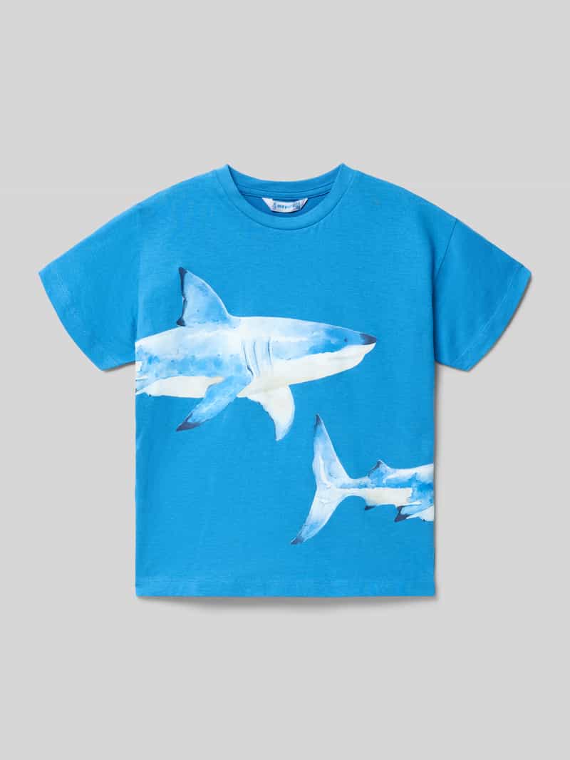 T-shirt o kroju regular fit z nadrukiem z motywem