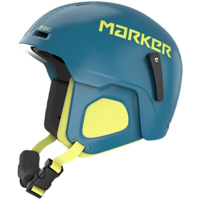 Kask narciarski MARKER Bino ( 45 - 49) dla dzieci Niebiesko-limonkowy