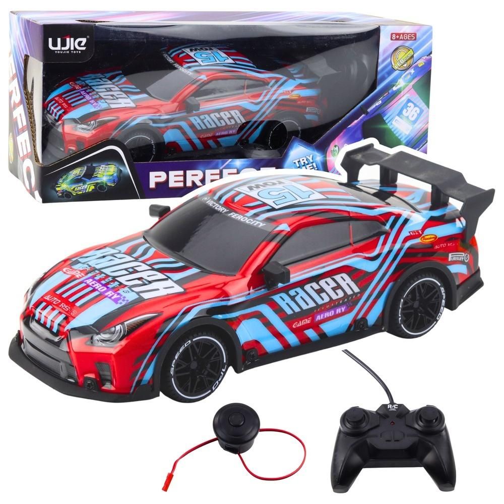 Samochód wyścigowy Rc świecąca karoseria - model lub pojazd