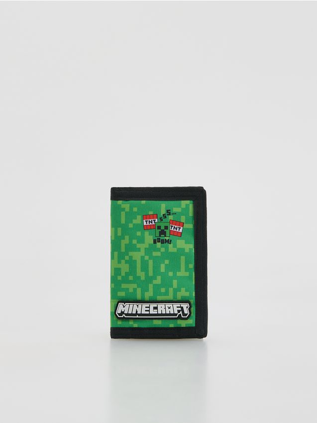 Reserved - Portfel Minecraft - zielony