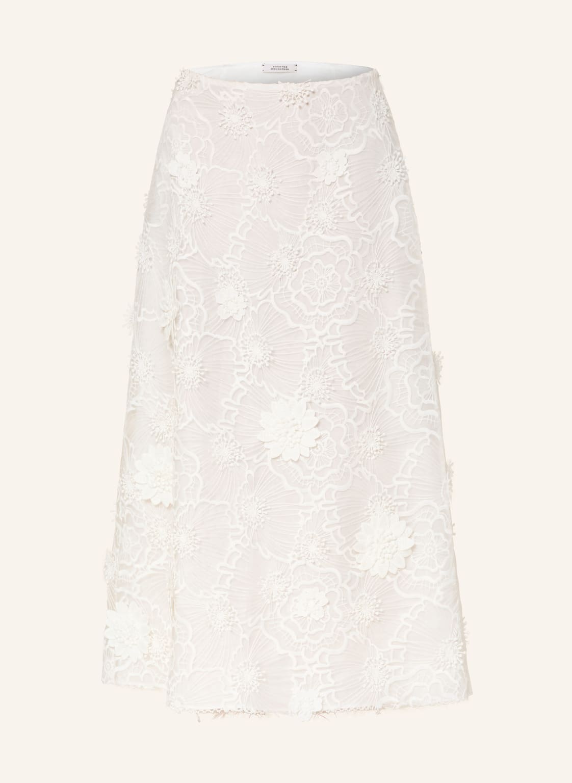 Dorothee Schumacher Spódnica Z Koronką weiss