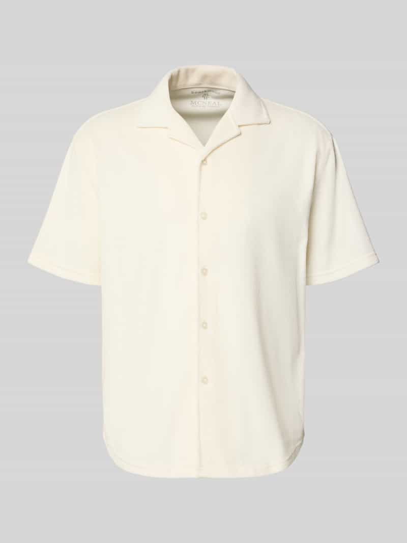 Koszula casualowa o kroju slim fit z froty
