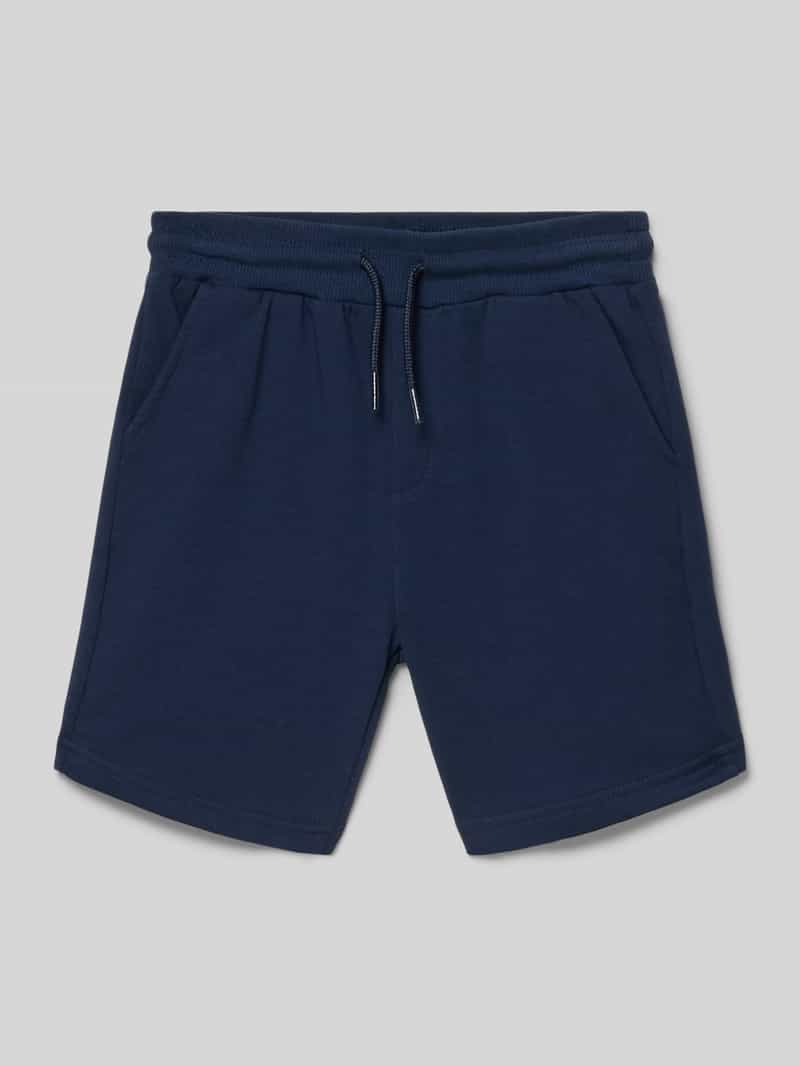 Szorty z dzianiny dresowej z bocznymi kieszeniami i kieszeniami z tyłu