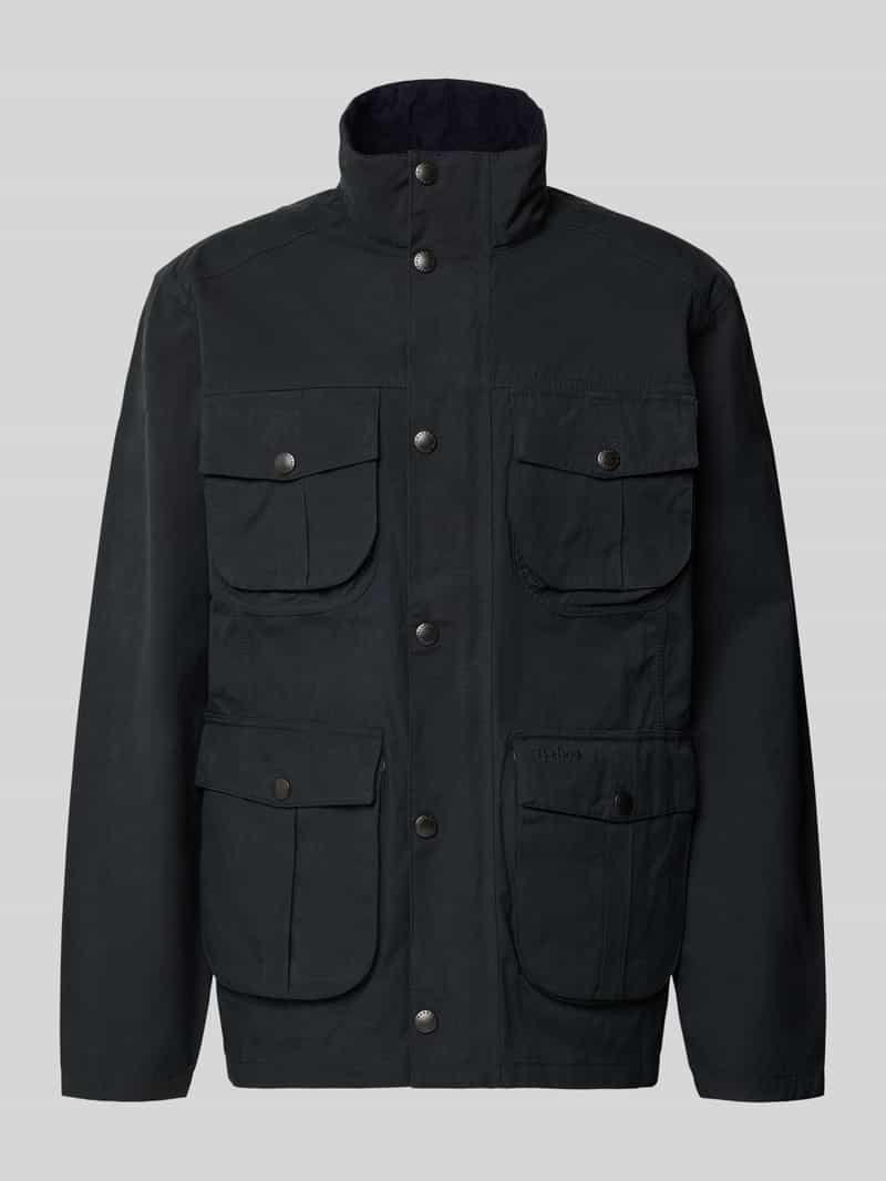 Kurtka o kroju regular fit z mieszanki bawełny model ‘SANDERLING’