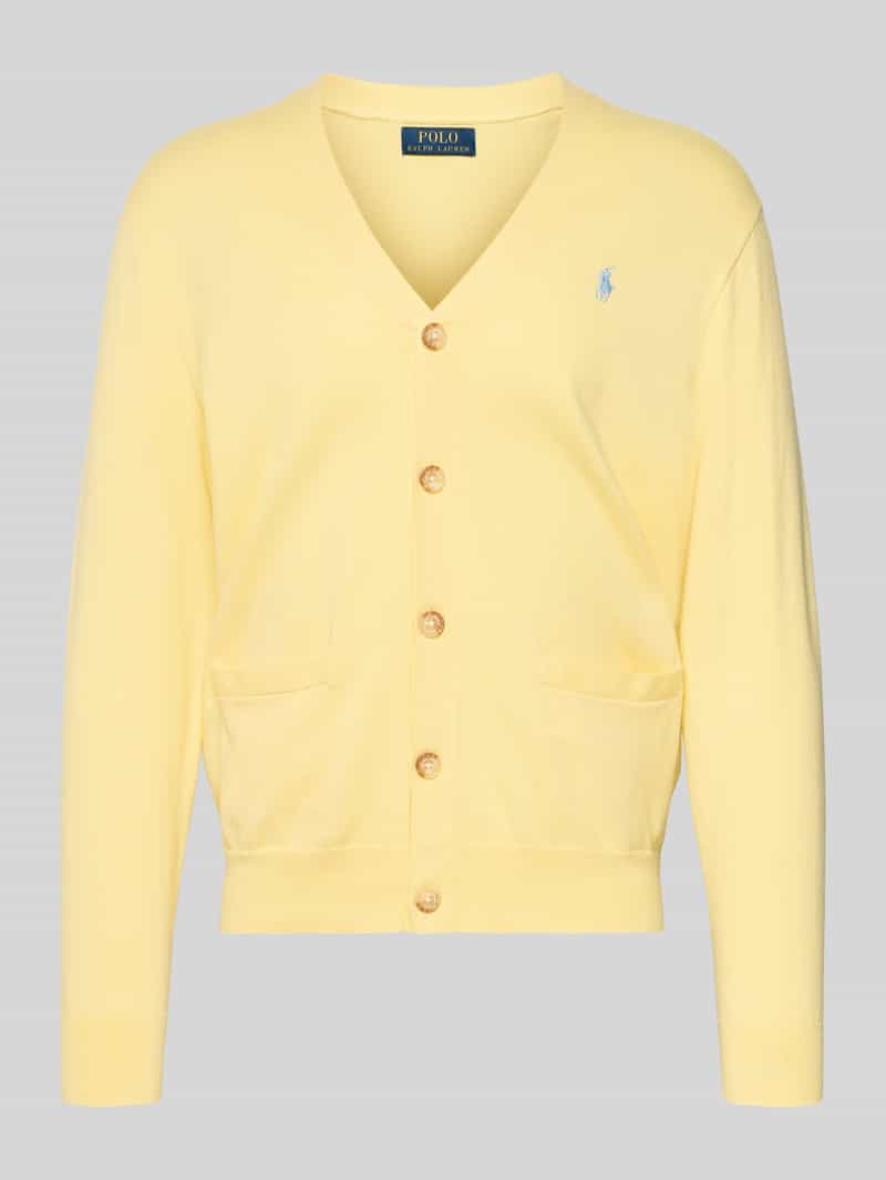 Kurtka z dzianiny o kroju regular fit z czystej bawełny