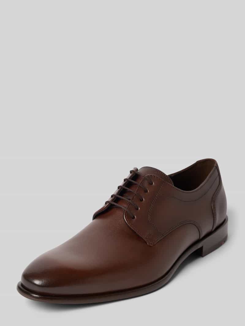 Buty sznurowane ze skóry model ‘LENO 110’