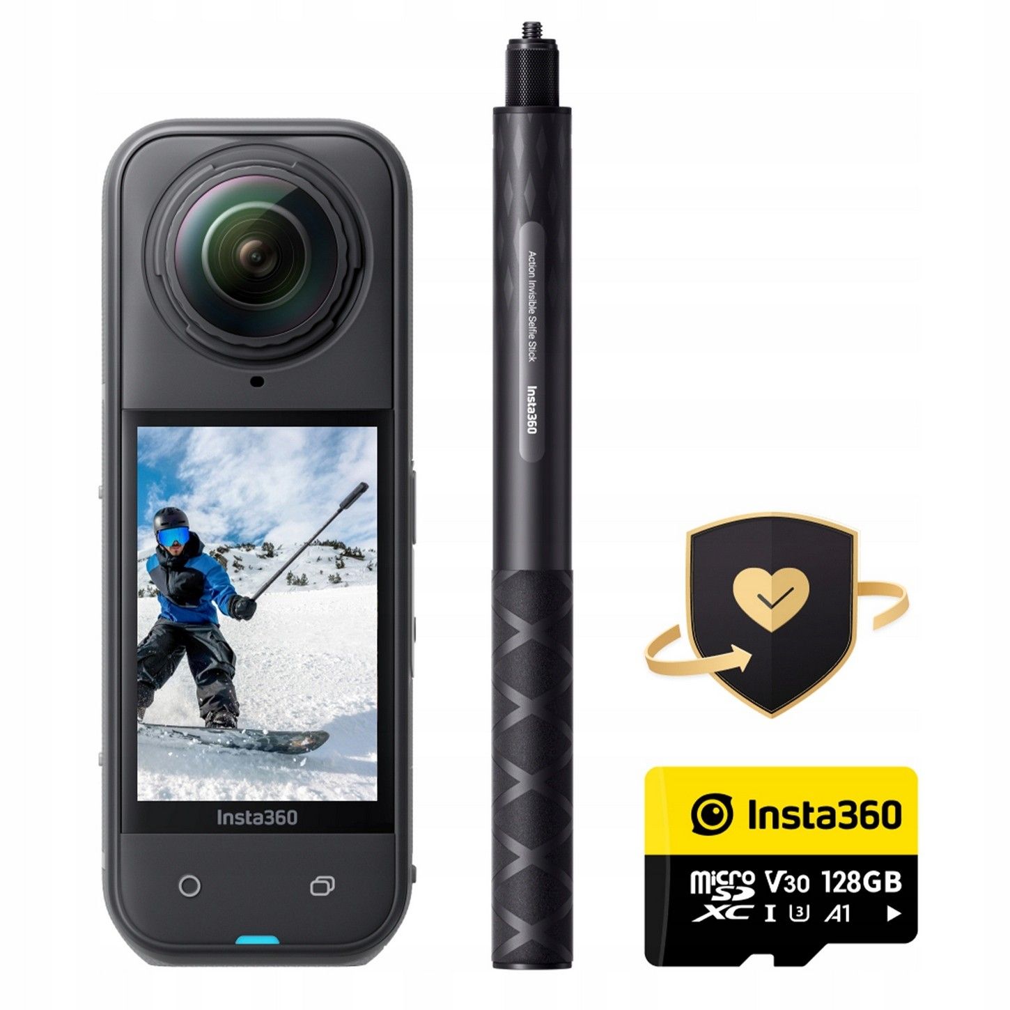 Insta360 X5 Snowboard Bundle