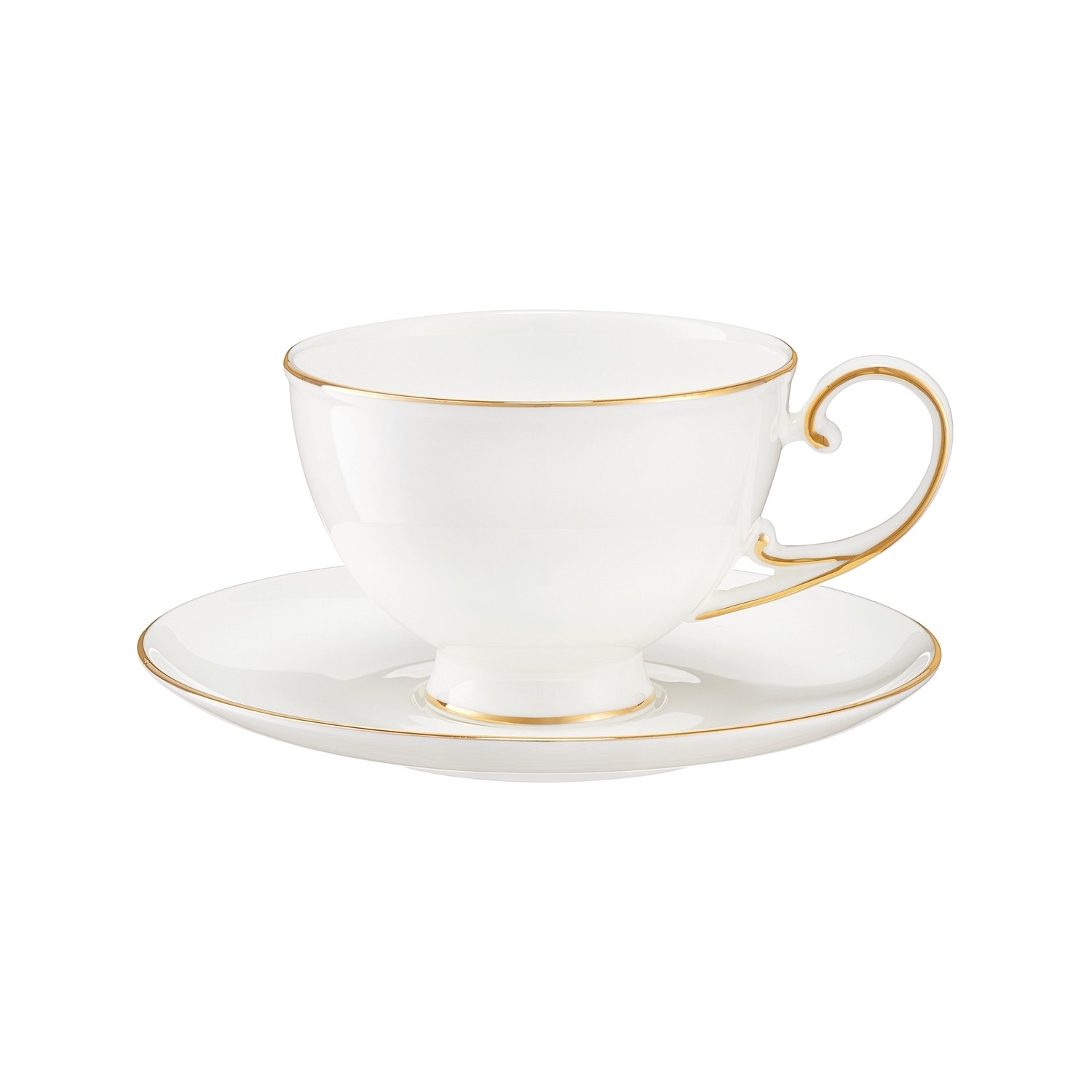 Filiżanka ze spodkiem porcelanowa 230 ml SONETTA