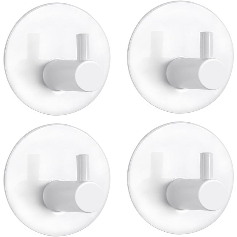 Haczyk samoprzylepny, wieszak ścienny ze stali nierdzewnej do łazienki, samoprzylepny uchwyt na ręczniki do kuchni, salonu i biura, odporny na rdzę