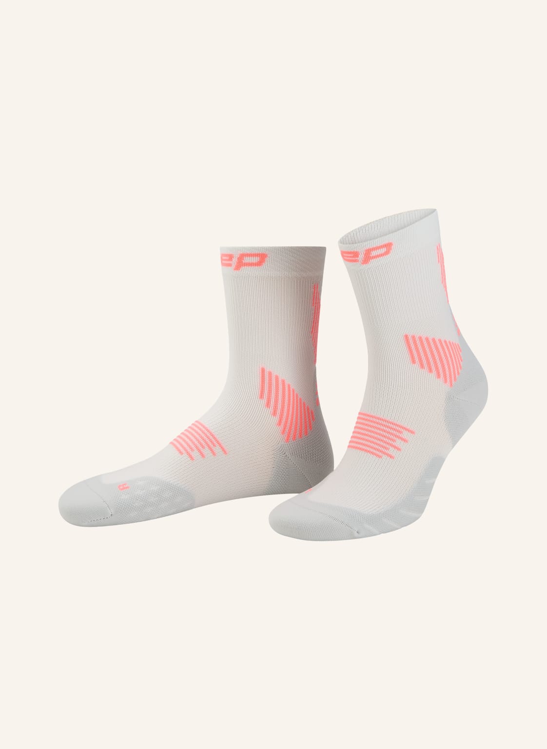 Cep Skarpety Do Biegania Core Run Compression Mid Cut Mid Cushion grau