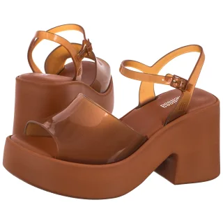 Sandały Lina Ad 35929/BT680 Brown/Transparent (ML384-a) Melissa