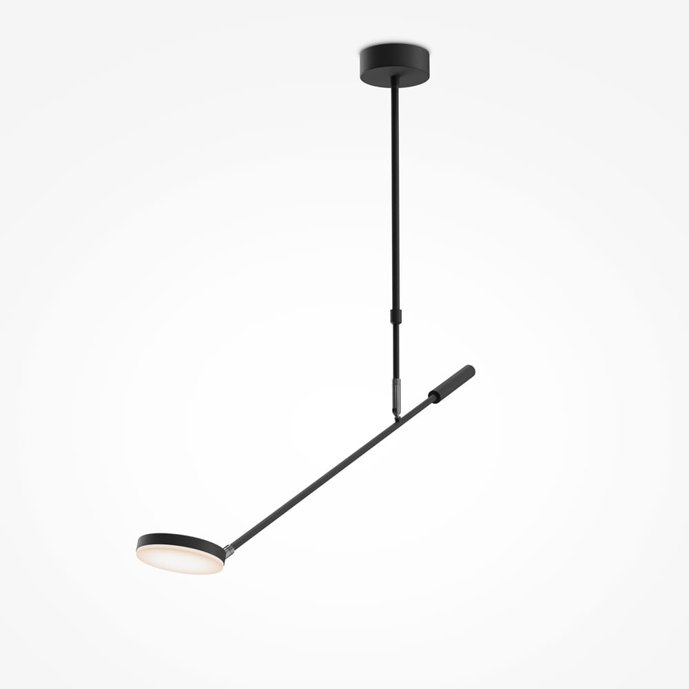 FAD lampa wisząca LED 8W 3000K czarna regulowana