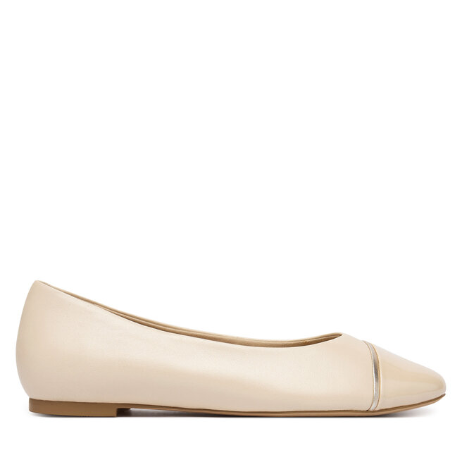 Baleriny Caprice 9-22107-46 Beżowy